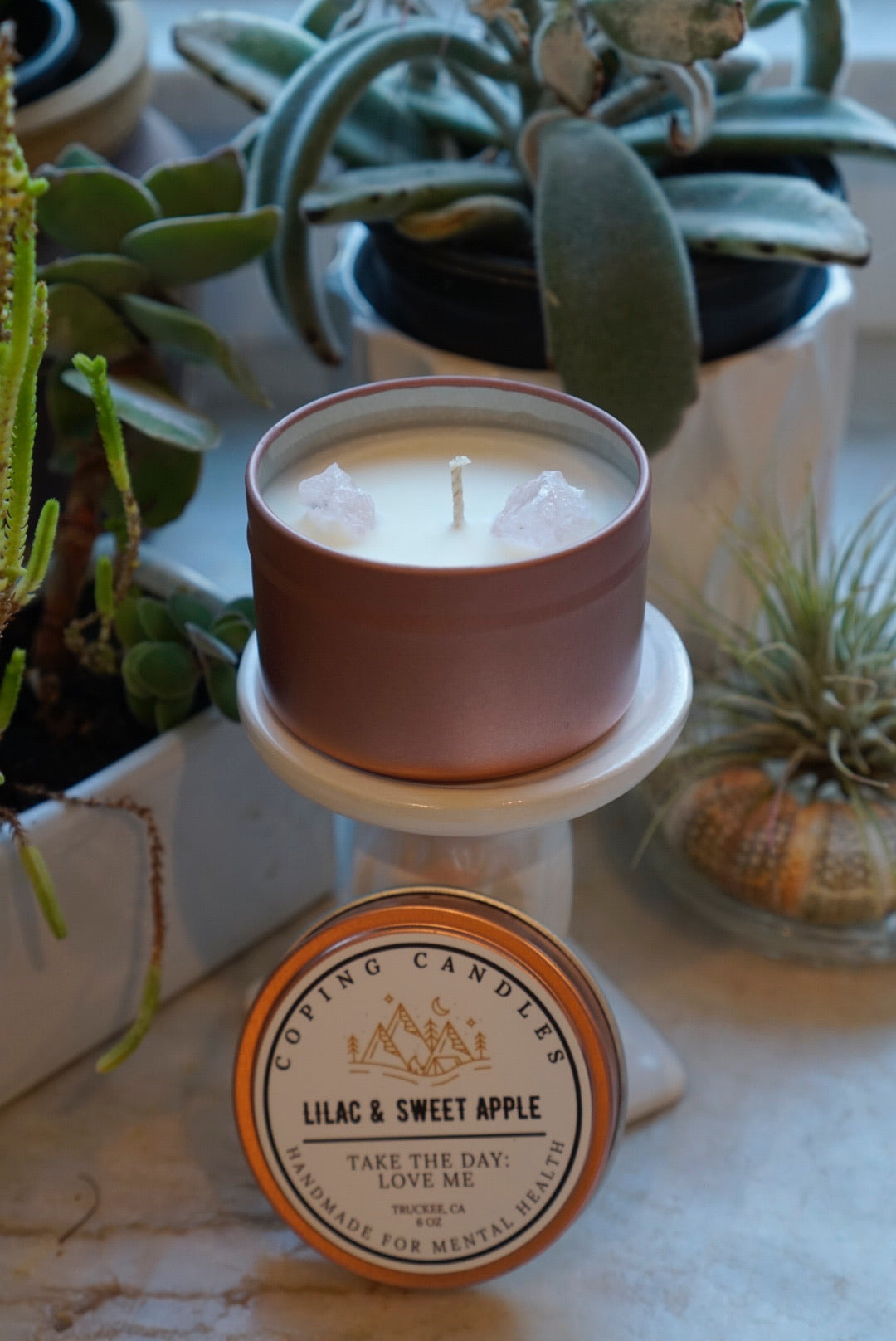 Take The Day: Love Me Coping Candle